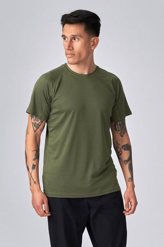 Trainingst -Shirt - Armeegrün - TeeShoppen - Modalova
