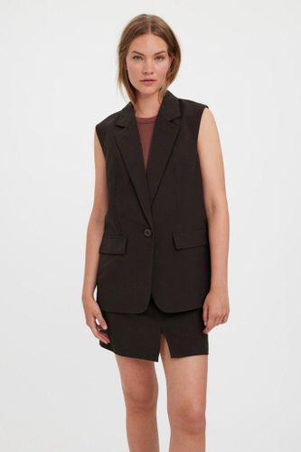 Troian Blazer Weste - Kaffeebohne - Vero Moda - Modalova