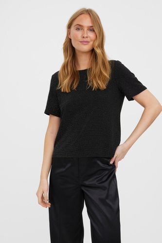 Kanva Short T -Shirt - Silber Lurex - Vero Moda - Modalova