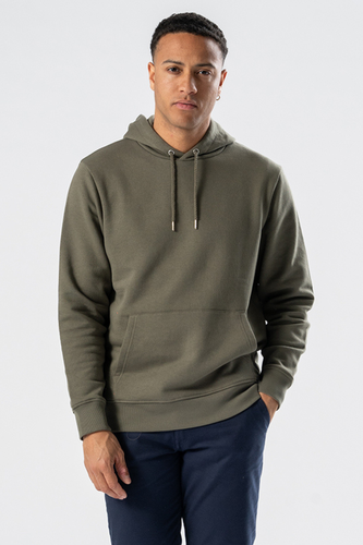 Sweatshirt Hoodie - Armeegrün - Mann - TeeShoppen - Modalova