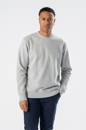 Sweatshirt Crewneck - Aschegrau - Mann - TeeShoppen - Modalova