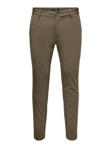 Mark gestreift Pants - Kantine/Chinchilla - Male - Only & Sons - Modalova