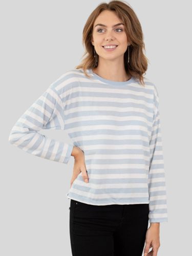 Nelli Langarmpullover - hellblau - Vero Moda - Modalova