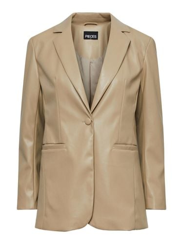 Nicole Blazer - Weißer Pfeffer - PIECES - Modalova