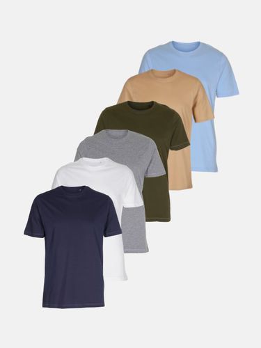 Organisch Basic T-Shirts-Paketgeschäft (6 Stcs.) - TeeShoppen - Modalova