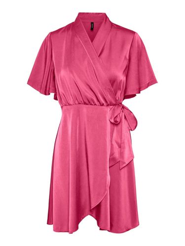 Amelia Wrap Kleid - Pink Pink - Vero Moda - Modalova