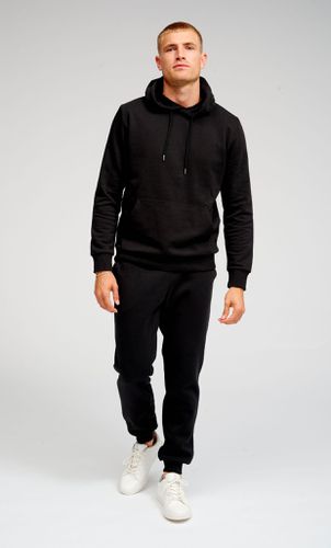 Basic Sweatsuit mit Hoodie (schwarz) - Paketgeschäft - TeeShoppen - Modalova