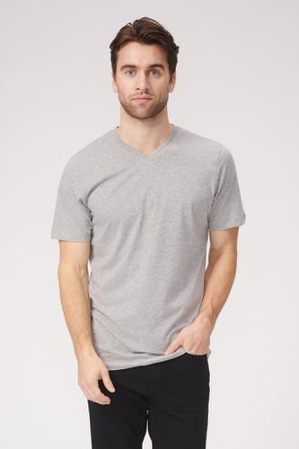 Basic vneck T -Shirt - Oxford Gray - TeeShoppen - Modalova