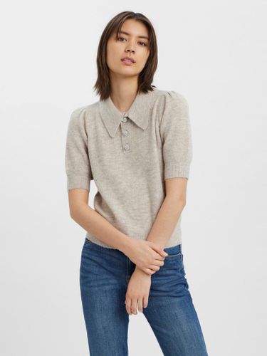 Lefilebluse mit Kragen - Birke - Vero Moda - Modalova