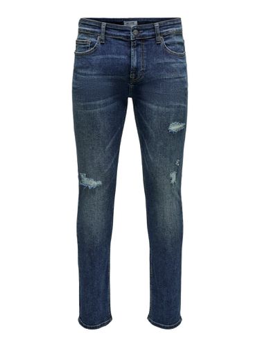 Loom Slim 2946 Jeans - Denim - Slim fit - Mann - Only & Sons - Modalova