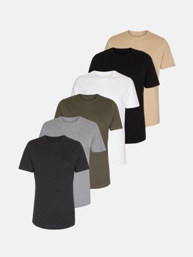 Langes T-Shirt-Paketgeschäft (6 Stcs.) - TeeShoppen - Modalova