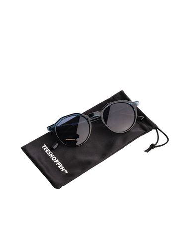 Runde Sonnenbrille - blau - TeeShoppen - Modalova