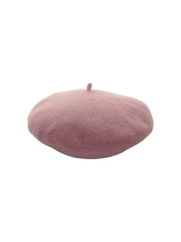 Uld Beret - Brandierter Aprikose - ONLY - Modalova