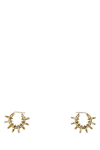 Gold metal Multiring earrings - AMINA MUADDI - Modalova
