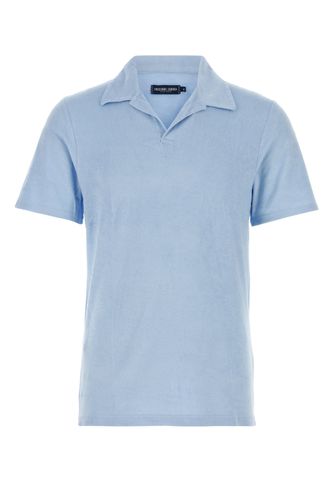 Light Terry fabric Faustino polo shirt - FRESCOBOL CARIOCA - Modalova