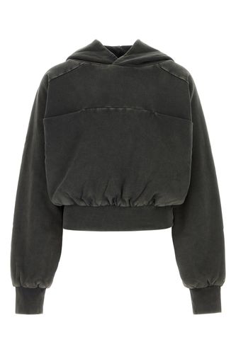 Charcoal cotton sweatshirt - ENTIRE STUDIOS - Modalova
