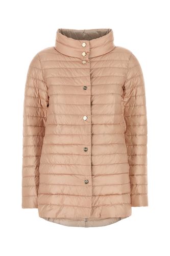 Nylon reversible down jacket - HERNO - Modalova