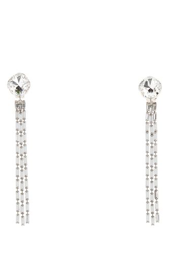 Embellished metal Fringes earrings - ALESSANDRA RICH - Modalova