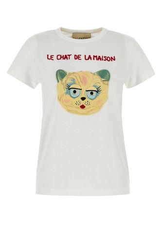 Silk t-shirt - VALENTINO GARAVANI - Modalova