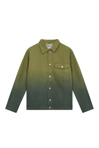 ORINO Dip Dyed Mens Jacket - Khaki Green, Medium - KOMODO - Modalova