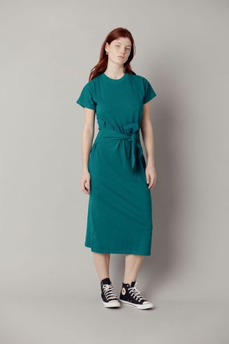 FONDA GOTS Organic Cotton Dress - Teal Green, SIZE 1 / UK 8 / EUR 36 - KOMODO - Modalova