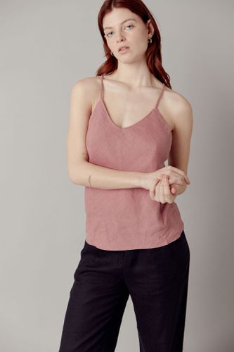 FLEUR Organic Linen Camisole - Dusty Pink, Size 1/ UK 8/ EUR 36 - KOMODO - Modalova