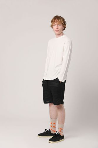 JERRY Organic Linen Shorts Black, Small - KOMODO - Modalova