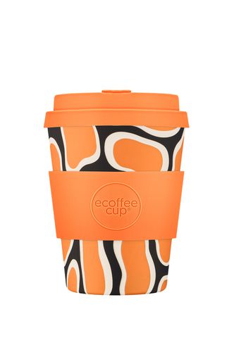 Orange Reusable Bamboo Cup - ECOFFEE - Modalova