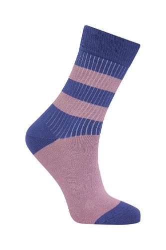 STRIPE - GOTS Organic Cotton Socks Blue, EUR 37-40 - KOMODO - Modalova