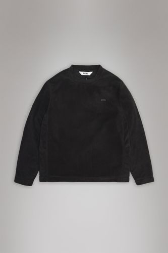 Rains Addis Fleece Crewneck - Black - Rains - Modalova