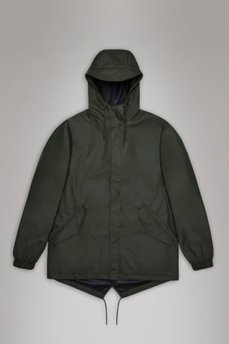 Rains Fishtail Jacket - Green - Rains - Modalova