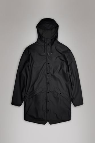 Rains Long Jacket - Black - Rains - Modalova