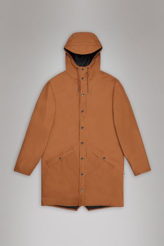 Rains Long Jacket - Rust - Rains - Modalova