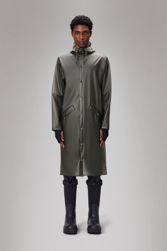 Rains Longer Jacket - Mist - Rains - Modalova