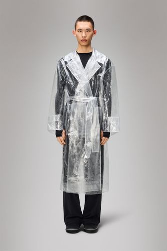 Rains Snake Overcoat - Transparent - Rains - Modalova