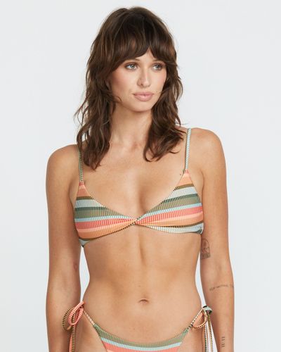 Women's Sol Song V Neck Bikini Top - Volcom - Modalova