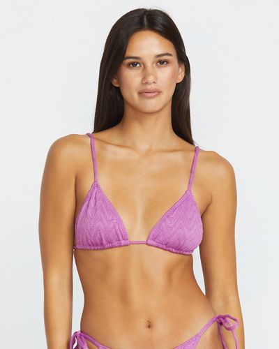 Women's V Baby Slide Triangle Bikini Top - Volcom - Modalova