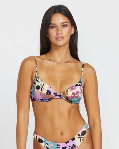 Women's Prairie Punk Uwire Bikini Top - Volcom - Modalova