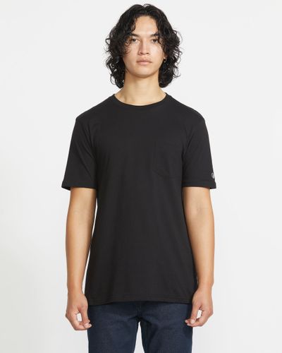 Men's Solid Pocket T-shirt - Volcom - Modalova