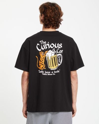 Men's Curious Cat T-shirt - Volcom - Modalova