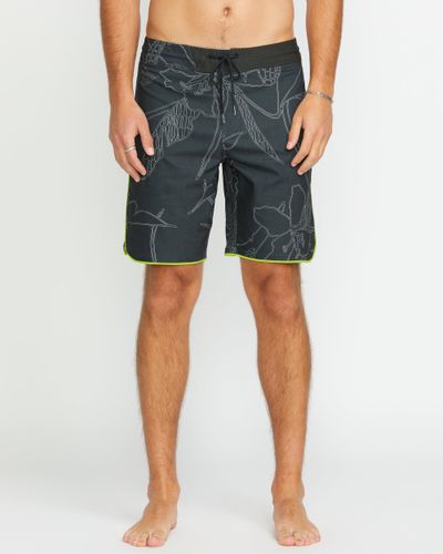 Men's Mister Fib Scallop Stoney 19" Boardshort - Volcom - Modalova