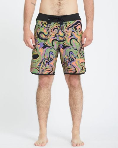 Men's Infuse Scallop Mod 19" Boardshort - Volcom - Modalova