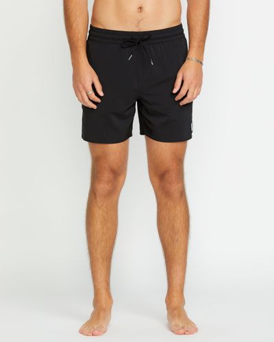 Men's Lido Solid Trunk 16" Boardshort - Volcom - Modalova