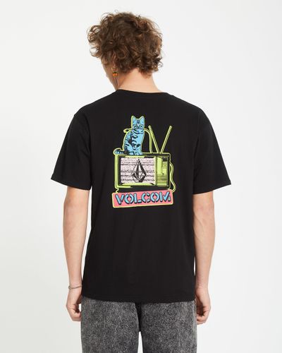 Men's Volcom Catv T-shirt - BLACK - Volcom - Modalova