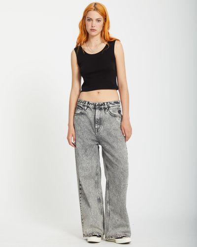 Women's Beeggy Denim Trousers - Volcom - Modalova