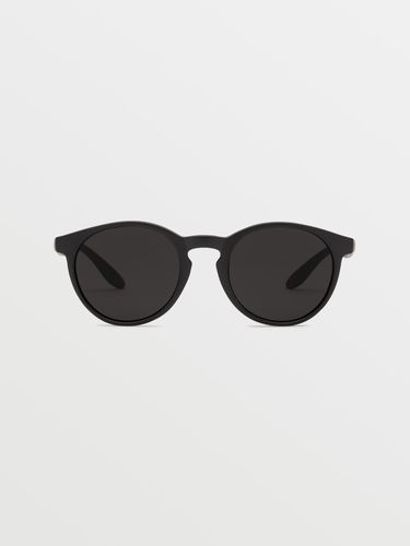 Men's Subject Matte Black Sunglasses ( Lens) - Volcom - Modalova