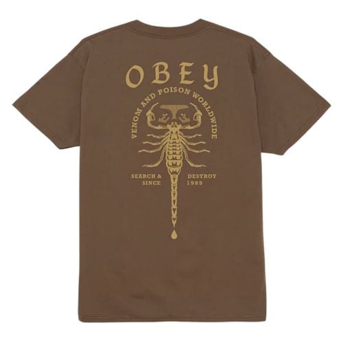 Obey Scorpion T-Shirt - Silt - Obey - Modalova