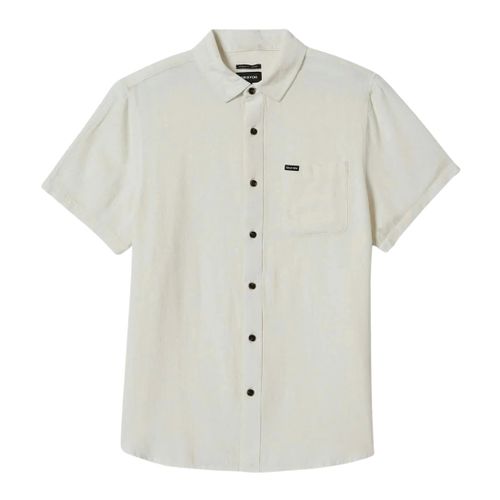 Charter Organic Cotton Linen Shortsleeve Woven Shirt - Brixton - Modalova