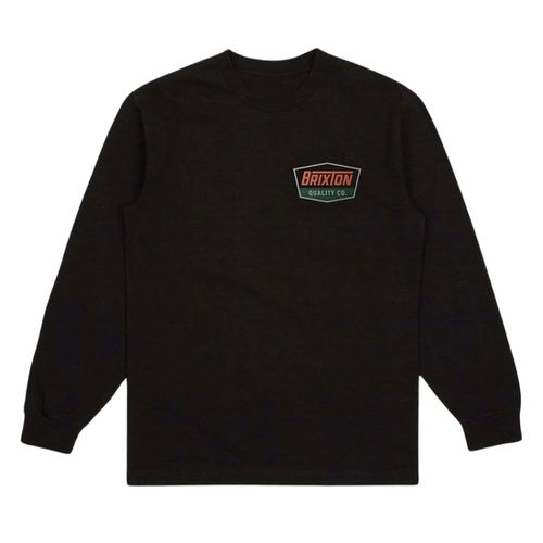 Brixton Regal T-Shirt - Black/Rust - Brixton - Modalova