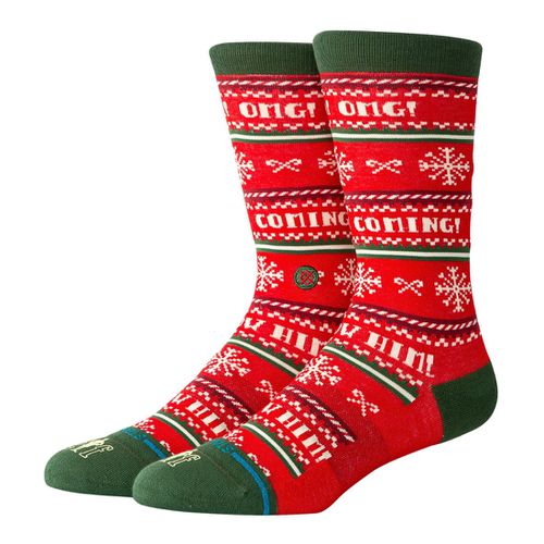 Stance X Elf I Know Him Socks - Red - Stance - Modalova